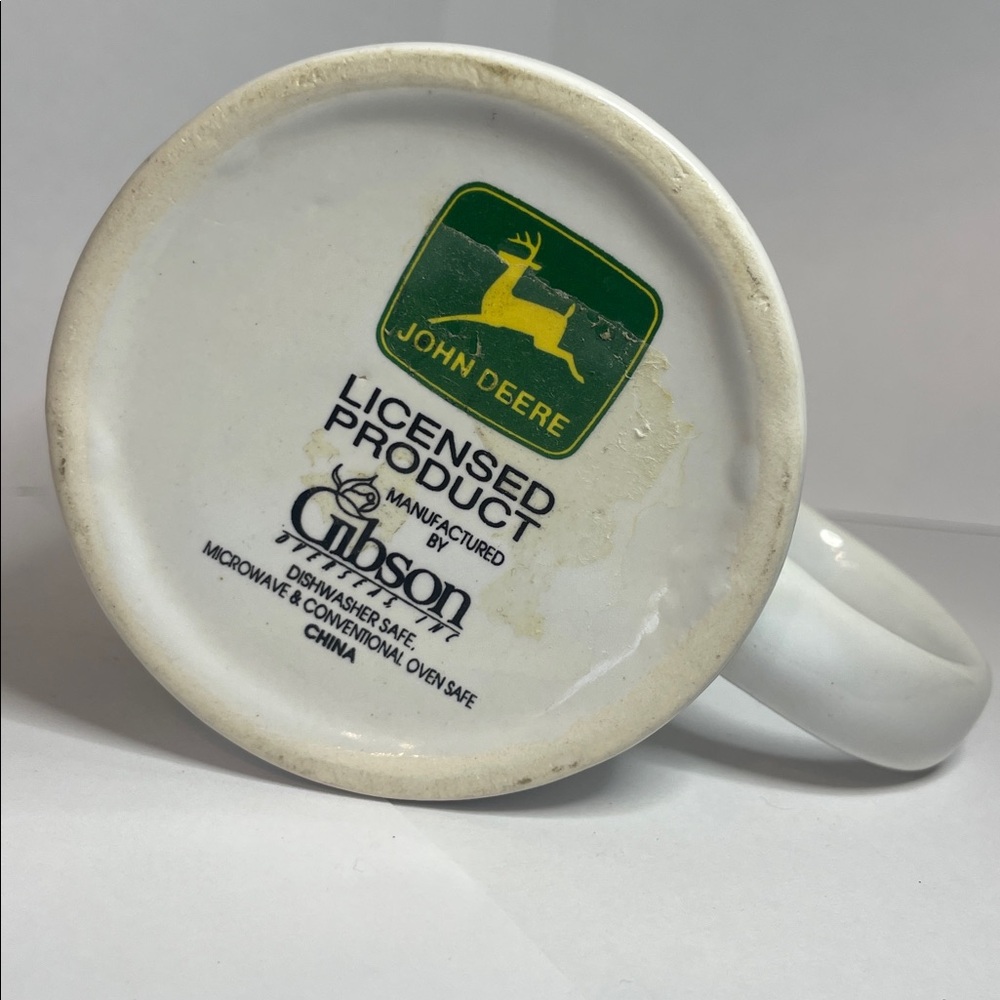 John Deere Green and Yellow Logo Mug - Picture 6 of 6